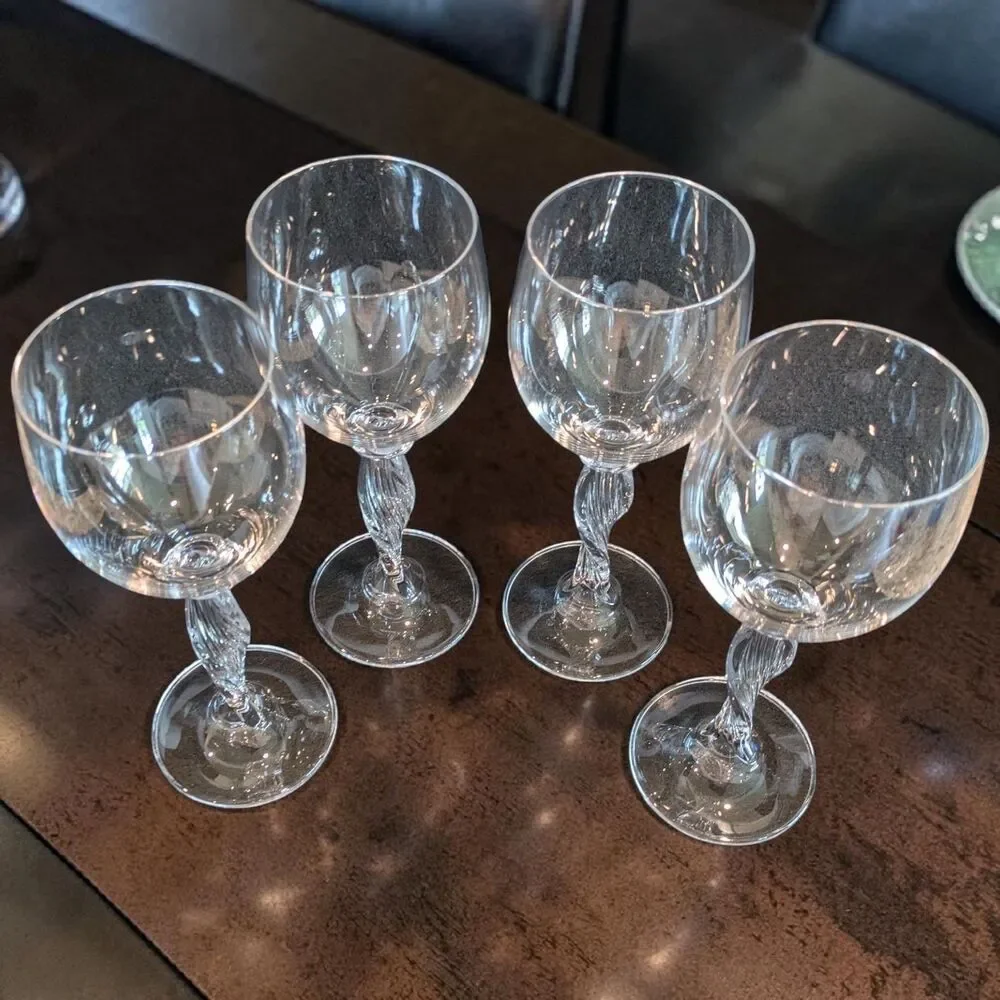 4 Mikasa Wine Glass ALESSANDRA 8.75